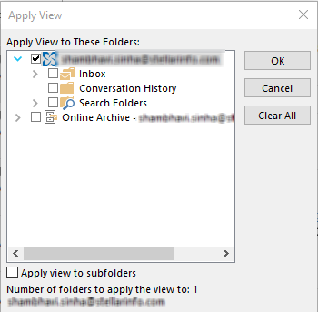 missing folder with all inboxes in outlook for mac